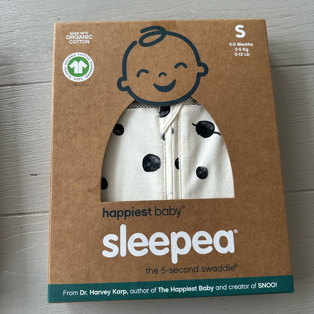 Sleepea 5 second swaddle from happiest baby - size small